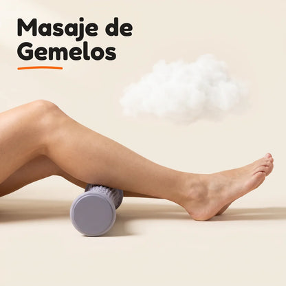Masaje de gemelos con el rodillo NubePie